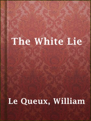 cover image of The White Lie